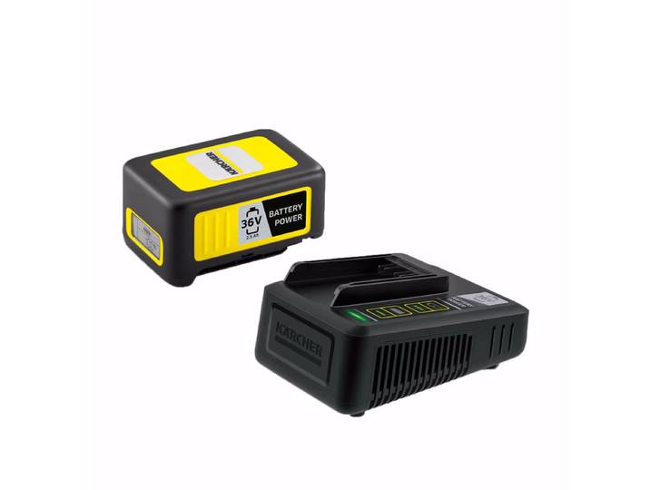 Kärcher Starter Kit Battery Power 36/2 – Hochdruckreiniger Zubehör – gelb