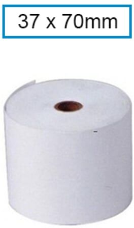 Q-Nomic Rollo Papel Electra 37x70mm (Papel Térmico)