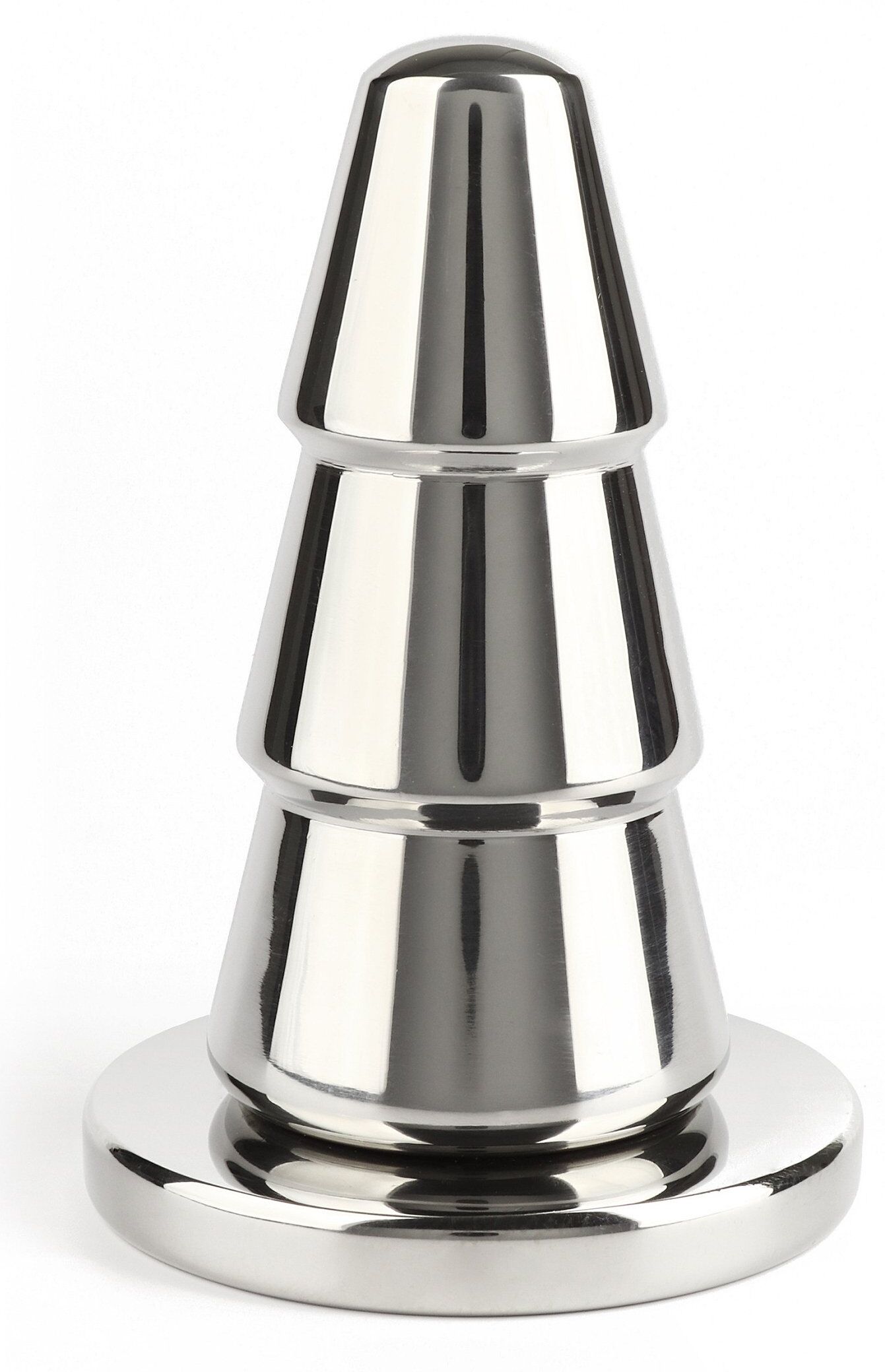 Mr. Steel Plug Cone Steel 7.5 x 3.5 cm - Poids 470gr