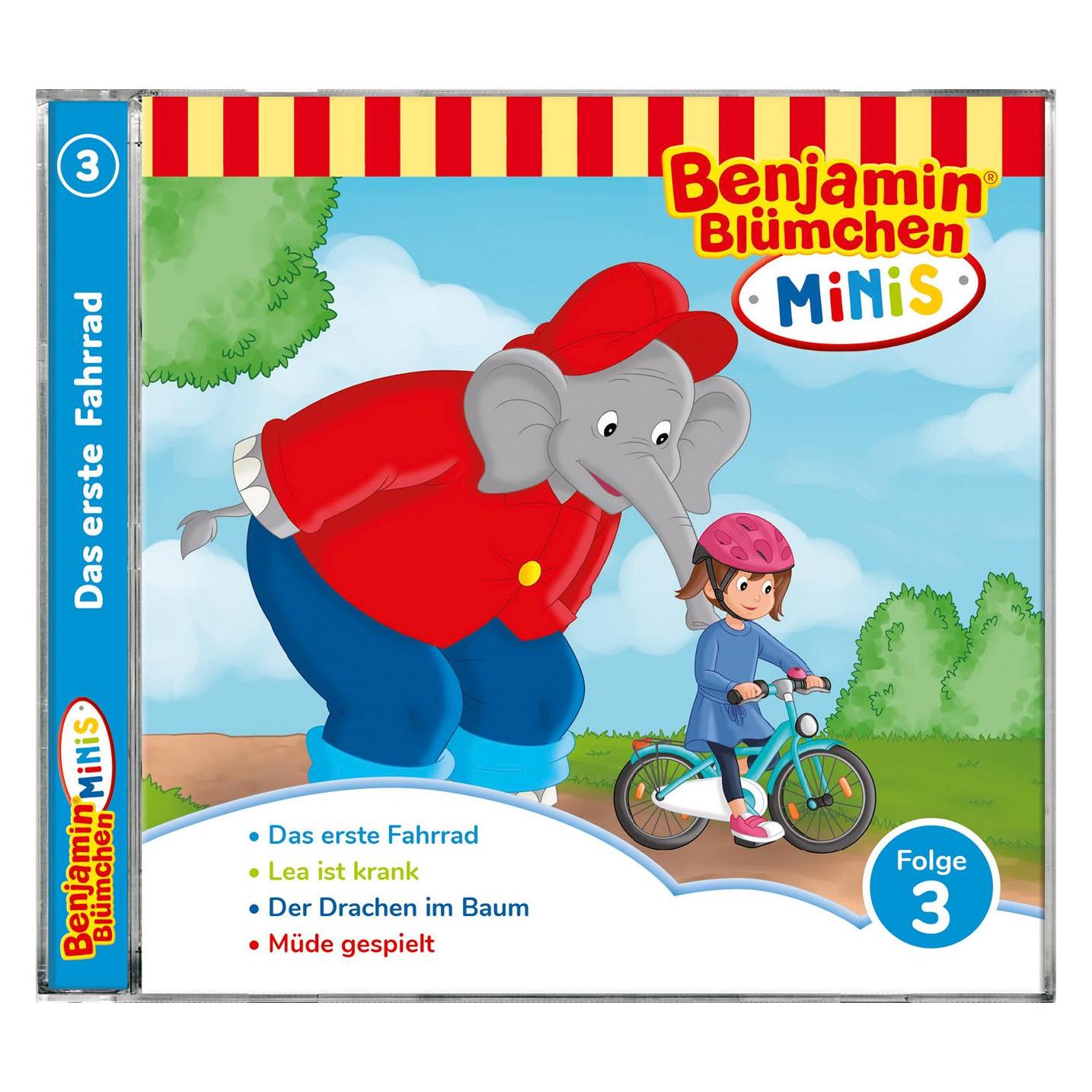Kiddinx Benjamin Blümchen Minis 3 Das erste Fahrrad (Deutsch) (424303)