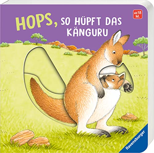 Frauke Nahrgang - Hops, so hüpft das Känguru: Mein erstes Schiebebuch - Preis vom 10.10.2026 11:48:34 h