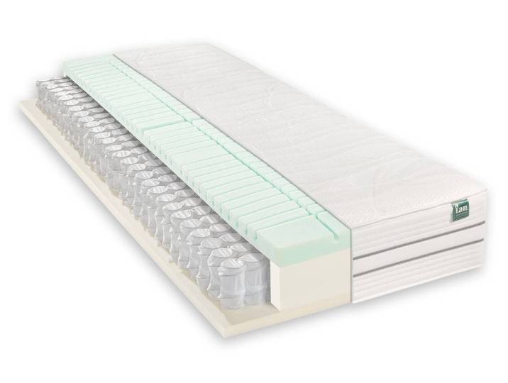 f.a.n. Schlafkomfort Medicare Top Tonnentaschenfederkernmatratze 080x200cm 27 cm H4 hoch