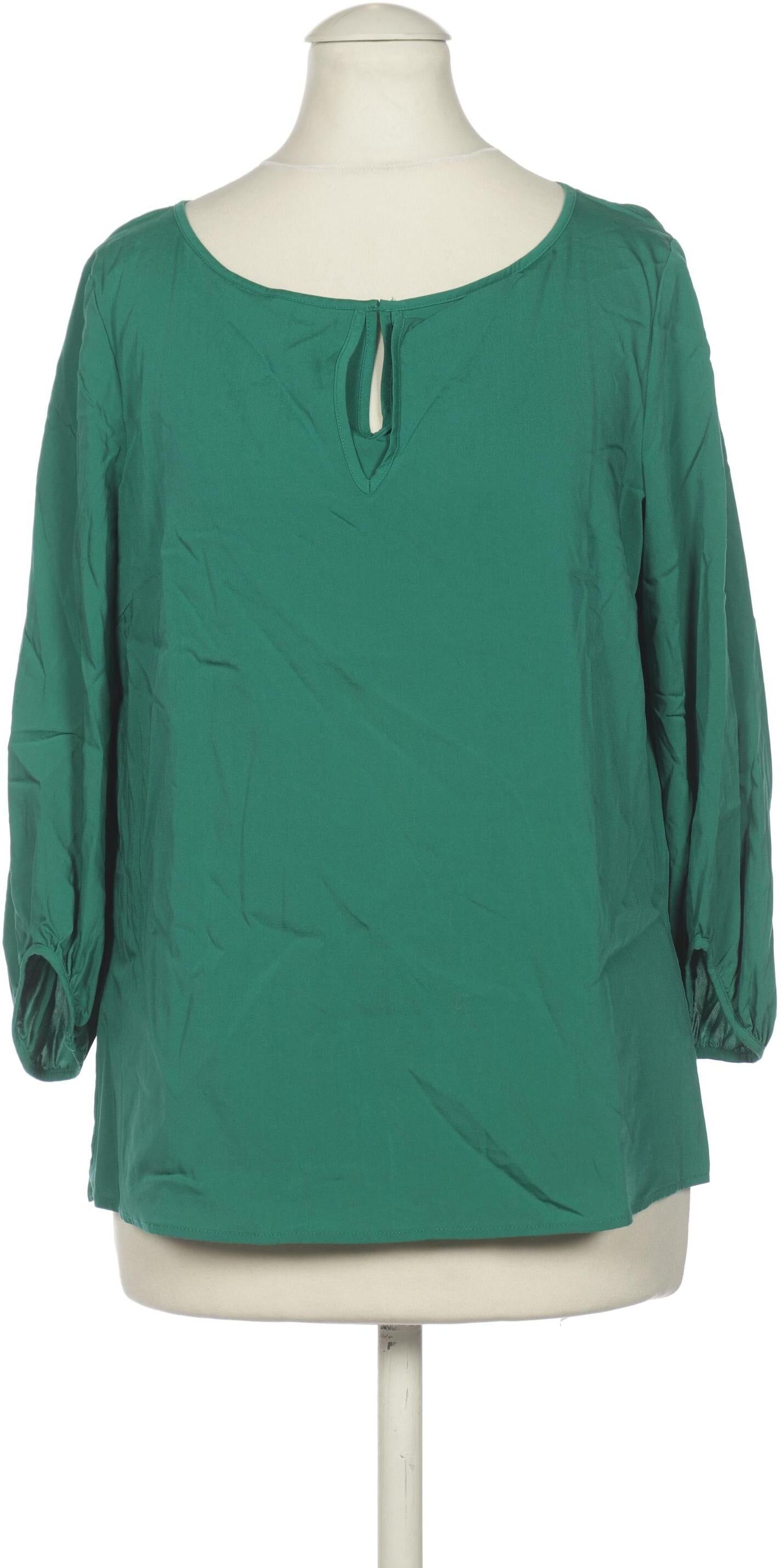 Comma Damen Bluse, Türkis, Gr. EU 34, Synthetik / Elasthan / Modal - Second Hand