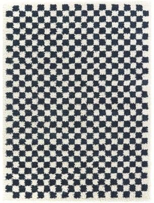 Balta Rugs Covey Plush Checkered Thick Shag Area Rug