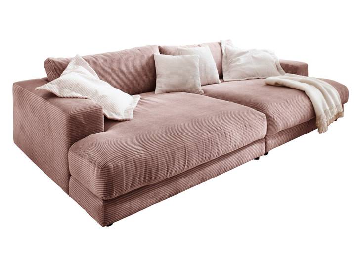 Pure Home Lifestyle Big Sofa PURE 979 2.0, rosa, Cord