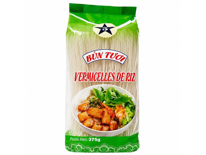5 Étoiles Nouilles de riz fraîches 375 g