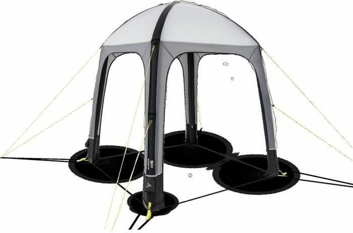 Kampa AIR Shelter 200 Inflatable Shelter - Grijs en zwart - 2 x 2 m