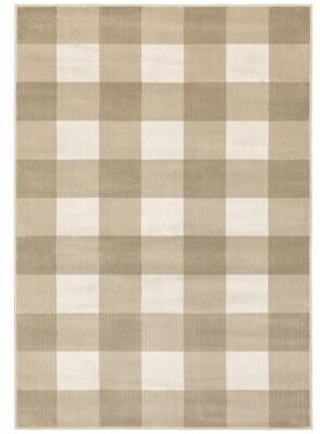 Style Haven The Gray Barn Told Gait Gingham Checker Area Rug