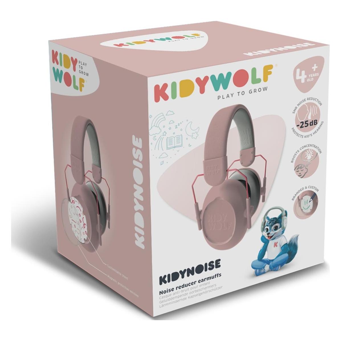 Kidywolf Gehörschutz Kids rosa (1x) (KIDYNOISE-PI)