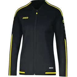 JAKO Damen Sportanzug Freizeitjacke TLS, Größe 38 in Schwarz Schwarz