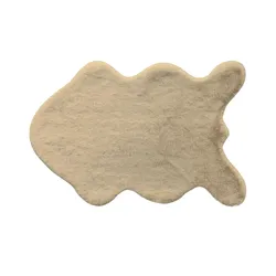 como Kunstfell   ¦ beige ¦ Synthetische Fasern ¦ Maße (cm): B: 60
