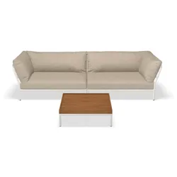 Houe LEVEL 2 Lounge Set Sunbrella Papyrus