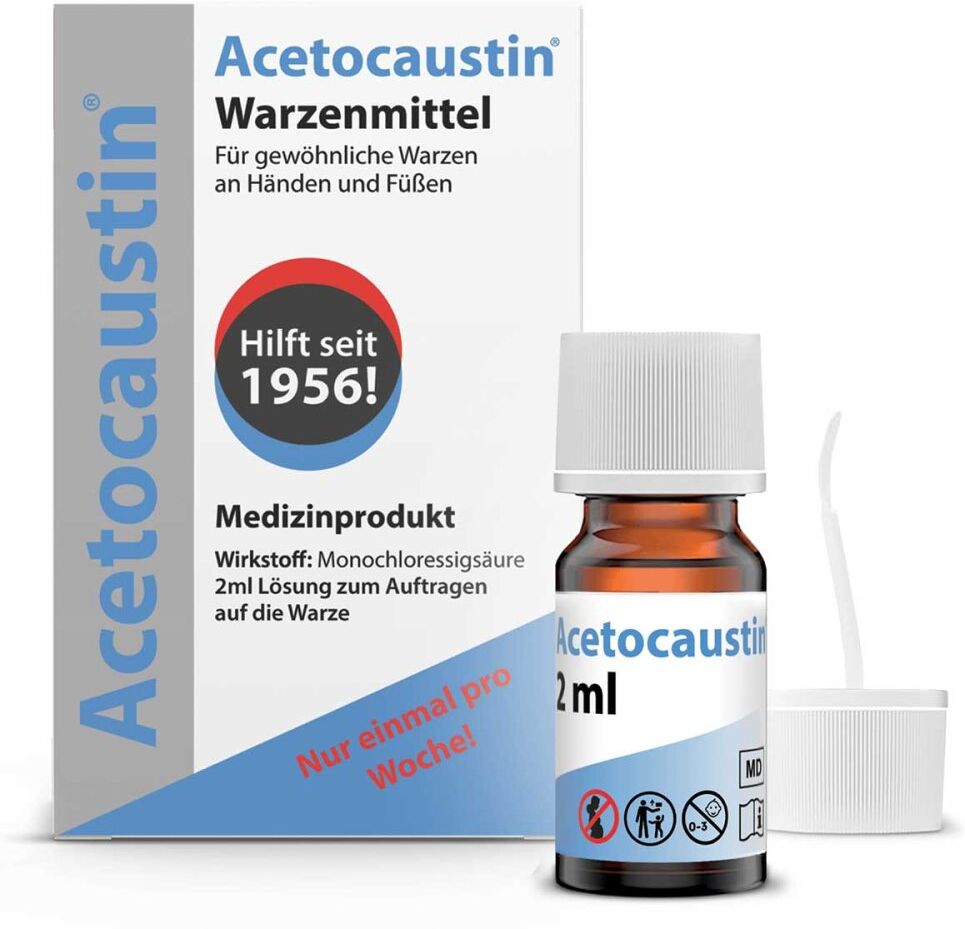 Acetocaustin Lösung Warzenmittel