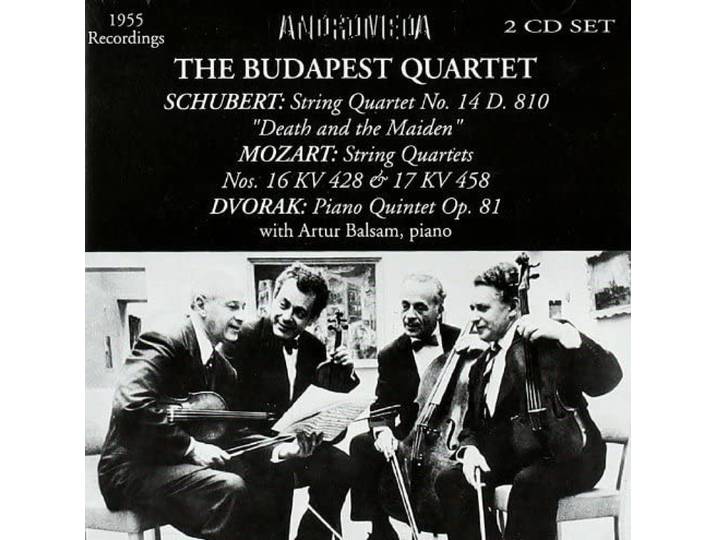 The Budapest Quartet Playing Mozart