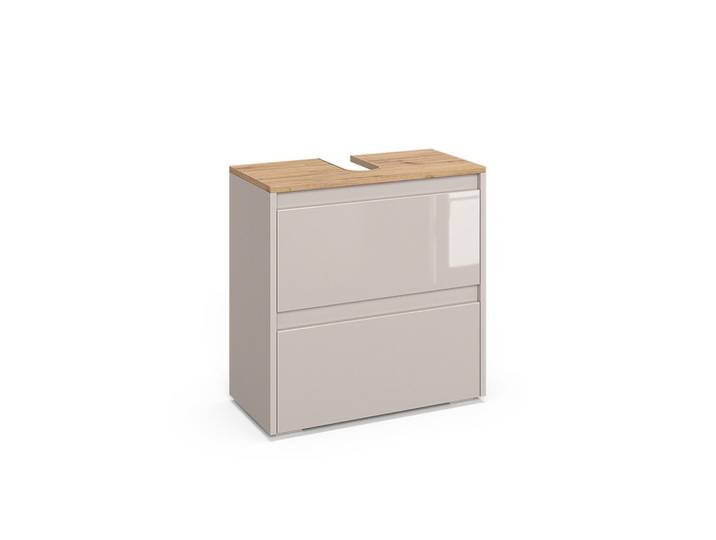 Vicco Waschbeckenunterschrank Majest Cashmere 60.1 x 62 cm mit 2 Schubladen, Kaschmir, Holzwerkstoff, Rechteckig, 60.1x62x30.1 cm, Badezimmer, Badezimmerschränke, Waschbeckenunterschränke