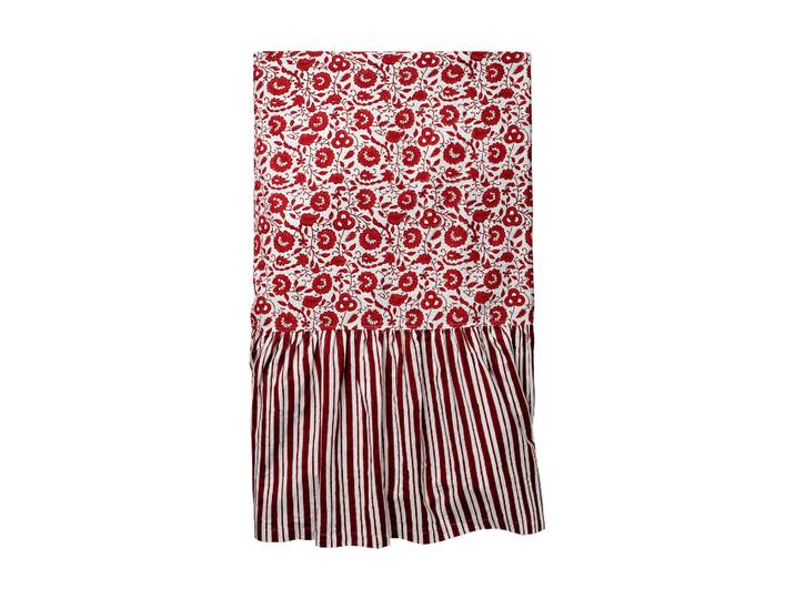 Pick a Poppy Damson nappe Burgundy, 350x150 cm