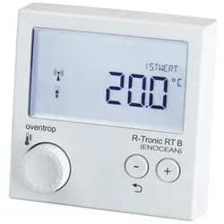 Oventrop OV Funk-Thermostat R-Tronic RT B EnOcean, für Smart Home verkehrsweiß