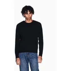 A|X Armani Exchange für Herren. XM002825AF10348UC001 Elegant Premium Pullover schwarz (XL), Wolle, Klassisch, Langarm