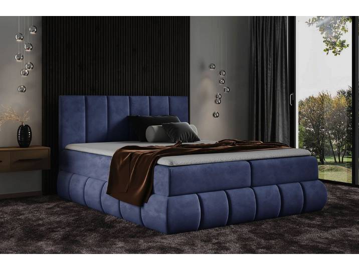 DB-Möbel Boxspringbett Kontinentalbett VANESSA modernes Design Möbel-vom Hersteller
