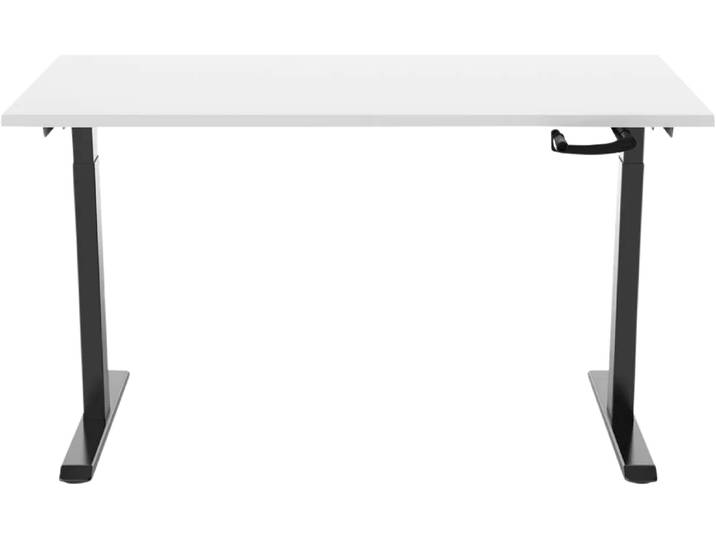 Euroseats Handslinger Zit Sta Bureau 120 x 80 Zwart/Wit