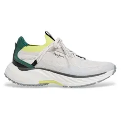 Pepe Jeans für Herren. PMS600019 Schuhe Cromer Club weiß (42), Wohnung, Schnürsenkel, Lässig