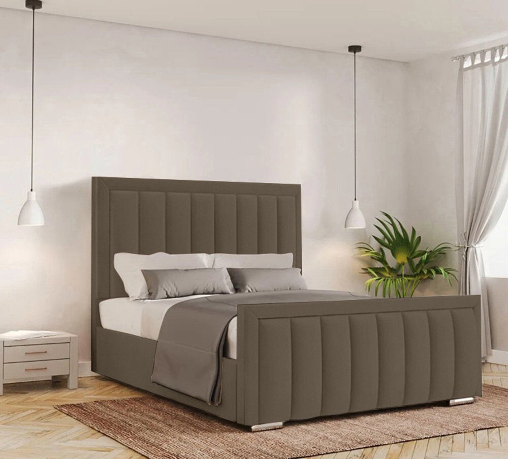 Fairmont Park Yatton Upholstered Bed Mole Single (3')