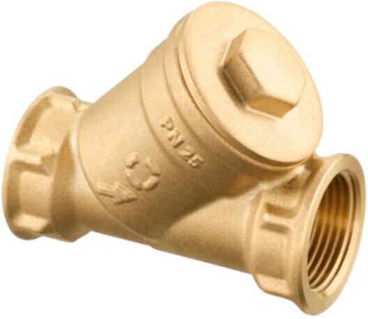 Oventrop filtre à impuretés DN 40, PN 25, FI, 600 µm, laiton (1120212)
