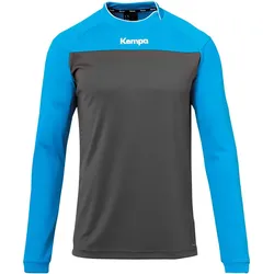Kempa Prime langarm Trikot anthrazit/kempablau L