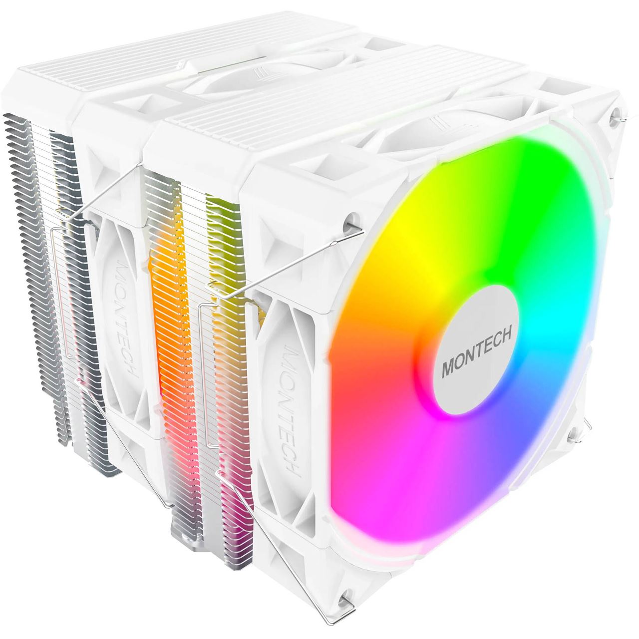 Montech NX600 ARGB Weiß