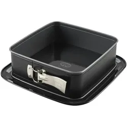 Dr. Oetker Springform  Back-Idee Kreativ , schwarz , Stahlblech , Maße (cm): B: 24 H: 12,5