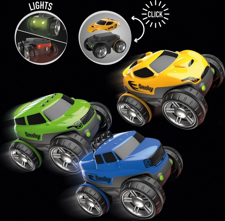 Smoby FleXtreme auto's gesorteerd