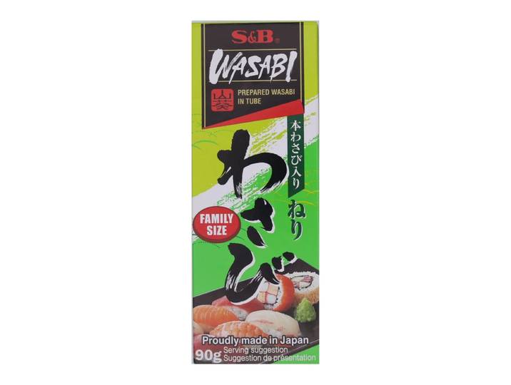 S&B Pâte de wasabi en tube 90 g