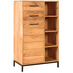 die Faktorei »Urban Spa« Badschrank II 67x116x40 cm / Akazie massiv
