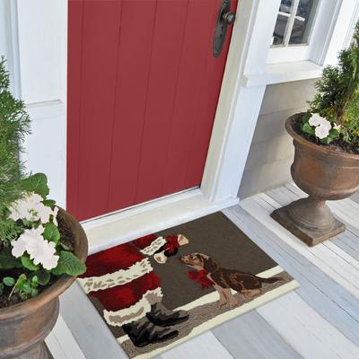 Lush Decor Frontporch Good Dog Indoor/Outdoor Rug