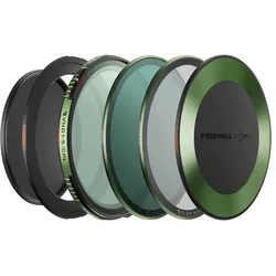 Freewell Variables ND/CPL-Filter-Set von Brandon Li, 86 mm (86 mm, ND Filter, Polarisationsfilter), Objektivfilter, Schwarz, Transparent