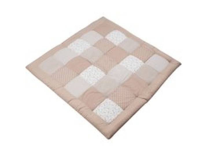 Krabbeldecke & Laufgittereinlage Waffelpiqué 120x120 cm