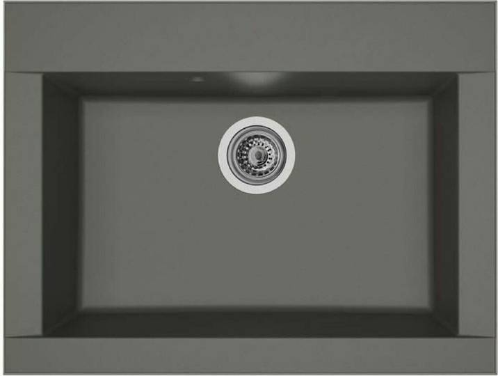 Sink Hexo 1 bac à béton gris