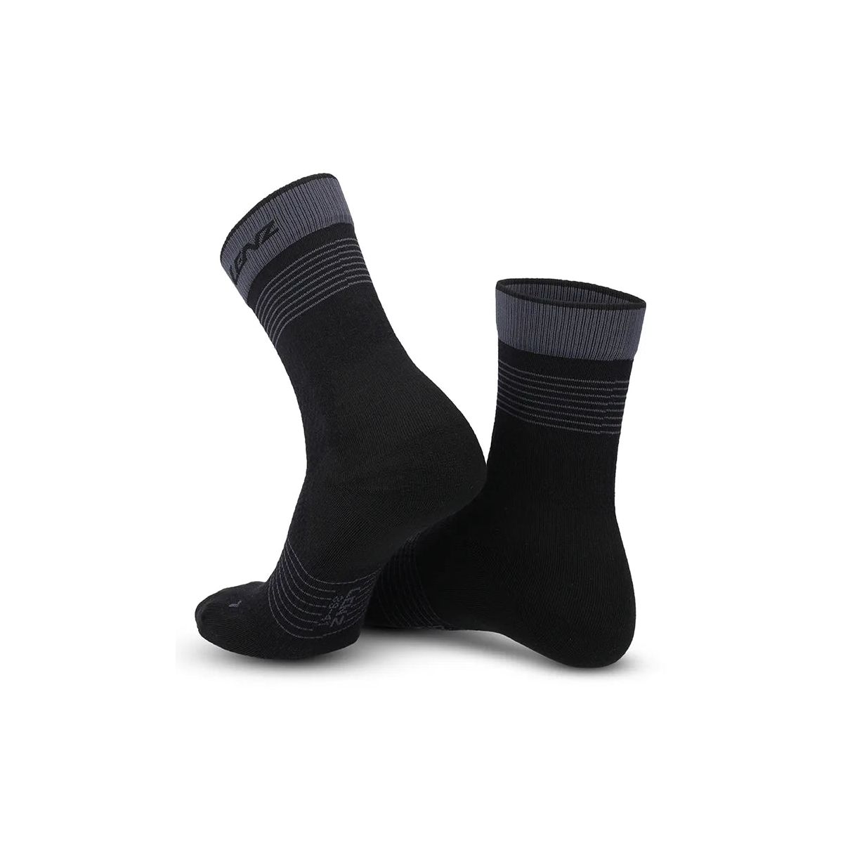 Lenz Think About Merino Outdoor 1 Mid schwarz 45-47 30010-45-47