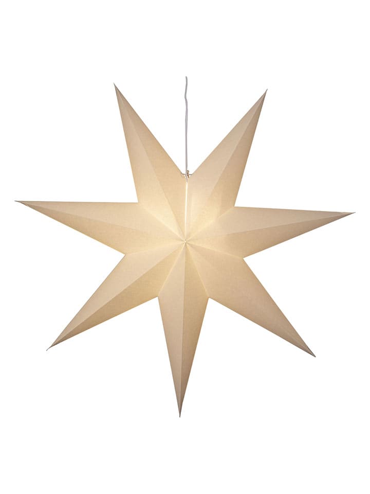 STAR Trading Papierstern "Plain" in Weiß - Ø 90 cm - onesize