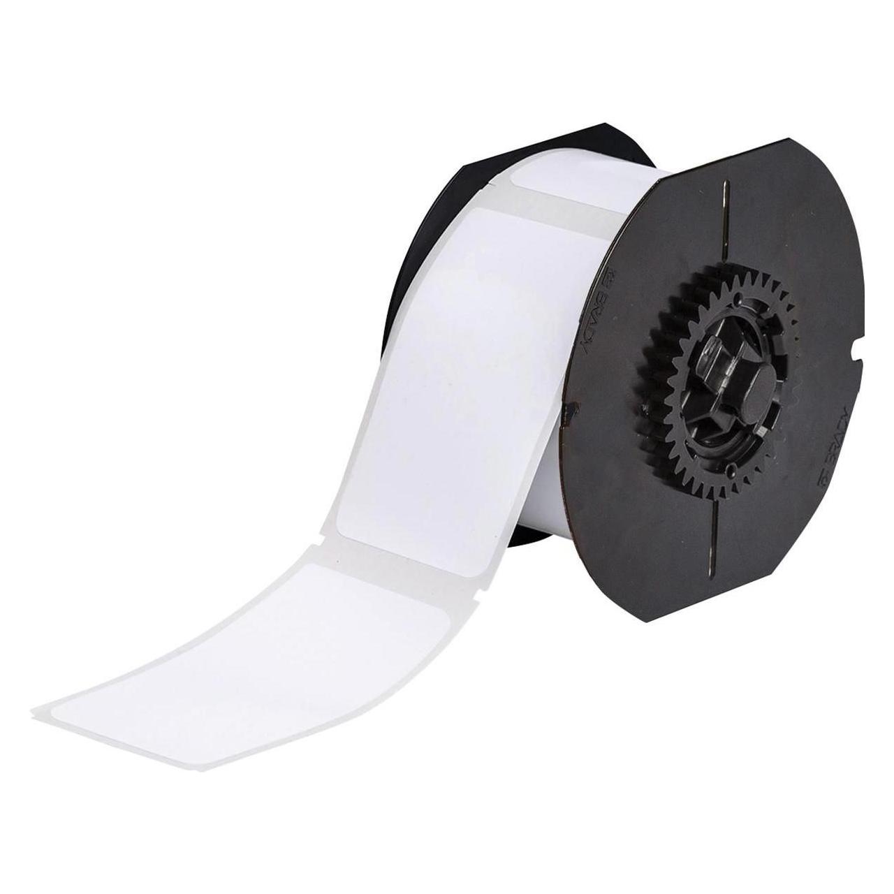 Brady B30-219-7569-WT, Standard Vinyl, Weiss, glänzend, 57.00 x 98.00 mm, permanent (250 E.) (B30-219-7569-WT)