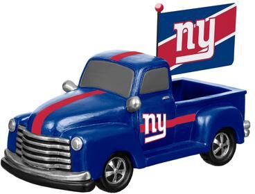 Evergreen NFL Rally Truck Garden Statue with Team Flag