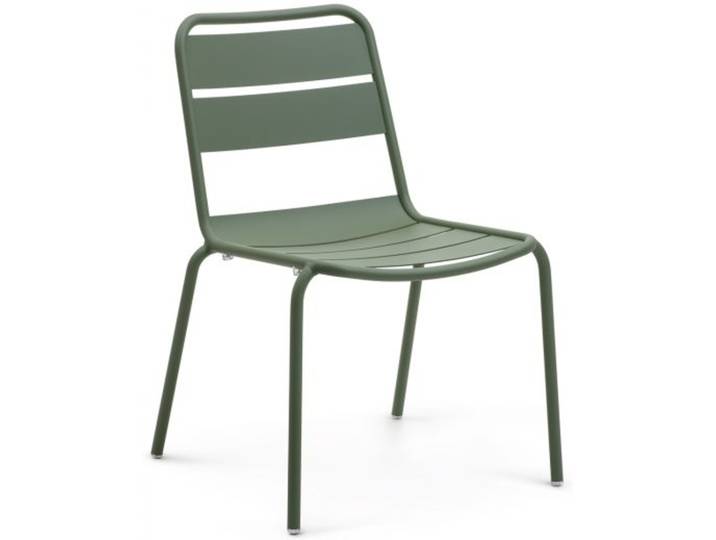 Stuhl Malaga Aluminium resedagrün 46x81x55 cm