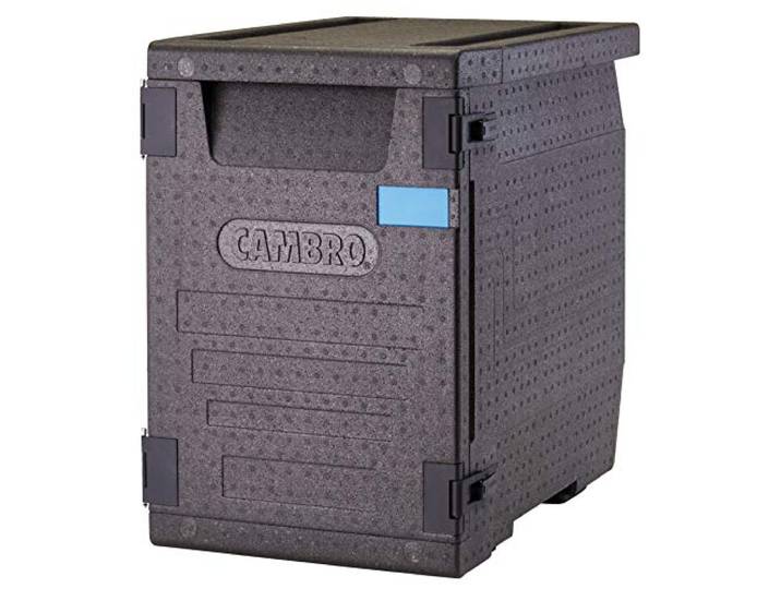 Cambro EPP400110 Cam GoBox, voorlader, 1/1 GN pan, 86 l, 6 mm x 65 mm, zwart