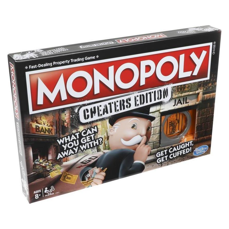 Monopoly Mogeln & Täuschen (Französisch, Niederländisch, 2 - 6 Spieler) (E1871197)