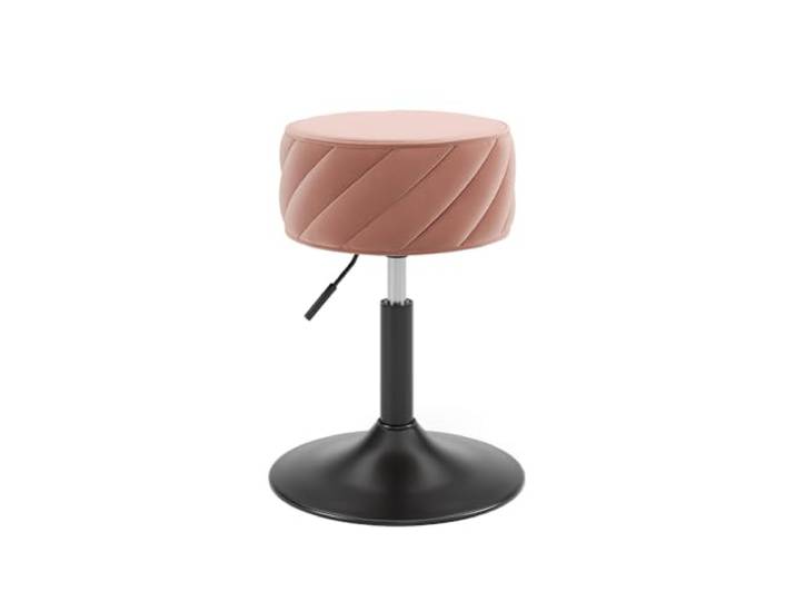 Vicco Hocker Cherio , Rosa 35 x 50.5 cm geeignet als Sitzgelegenheit am Schminktisch oder Frisiertisch