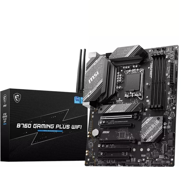MSI B760 GAMING PLUS WIFI ATX Mainboard - Sockel 1700