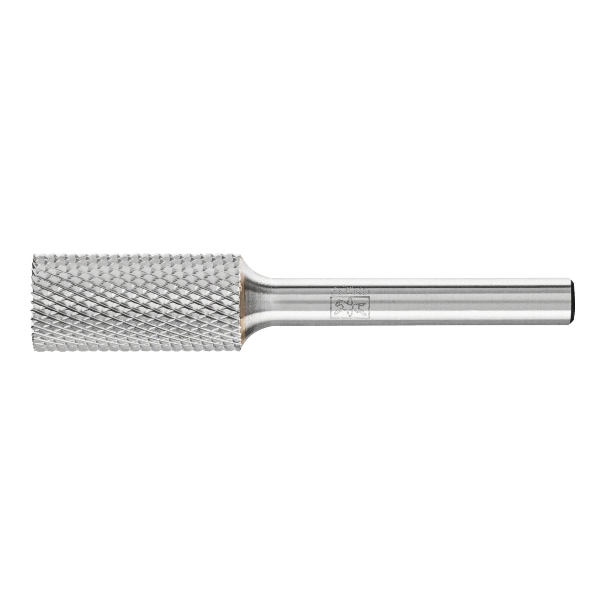 PFERD TOOLS Hartmetall Hochleistungsfrässtift MICRO Zylinder ZYAS stirn Ø 12x25mm Schaft-Ø 6mm Feinbearbeitung (21100576)