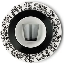 Iittala Taika Teller, Teller, Weiss