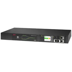 APC AP4421A APC Netshelter Rack Automatic Transfer Switch, 1HE, 10A, 230V, C14 IN, 12 C13 OUT, 50/60Hz