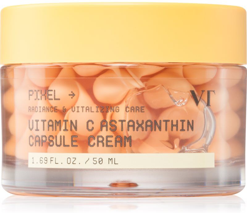 VT Cosmetics Vitamin C Astaxanthin Capsule Cream brightening moisturising cream to even out skin tone 50 ml